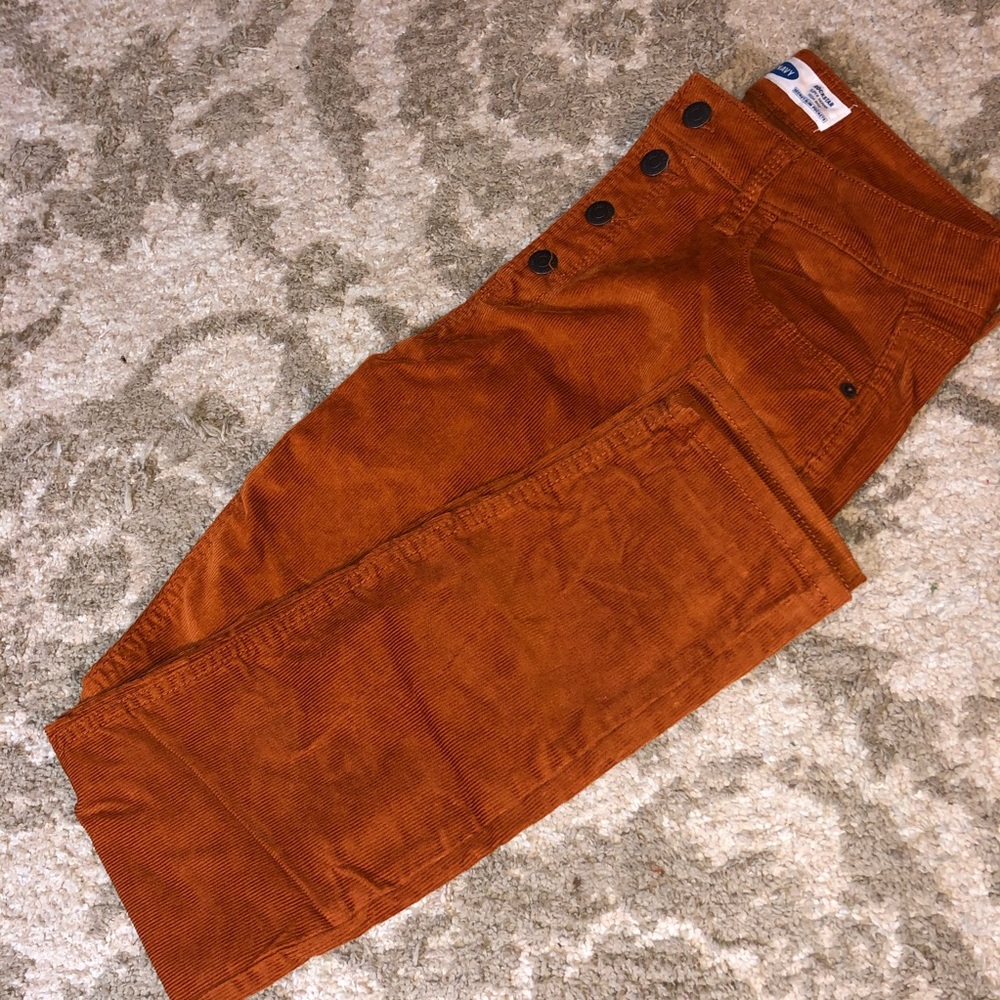 Corduroy Old Navy High Waisted Rockstars